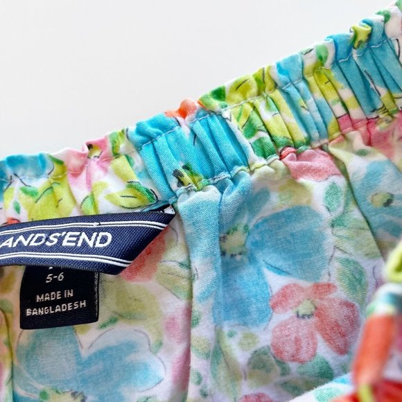 Lands End Summer Floral Off The Shoulder Dress | 5/6 - Picture 6 of 6